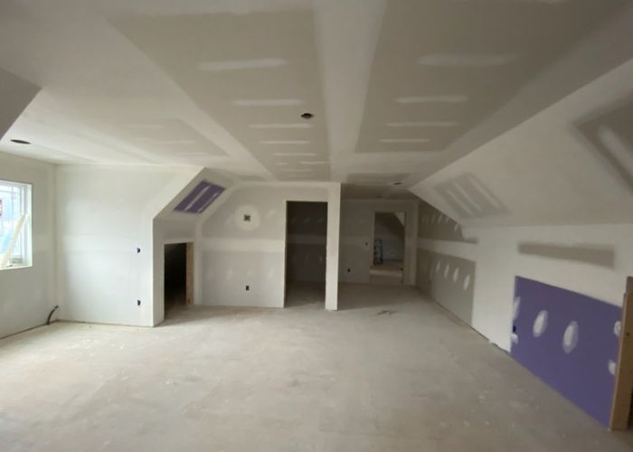 Large open room showing what Drywall Finishing looks like